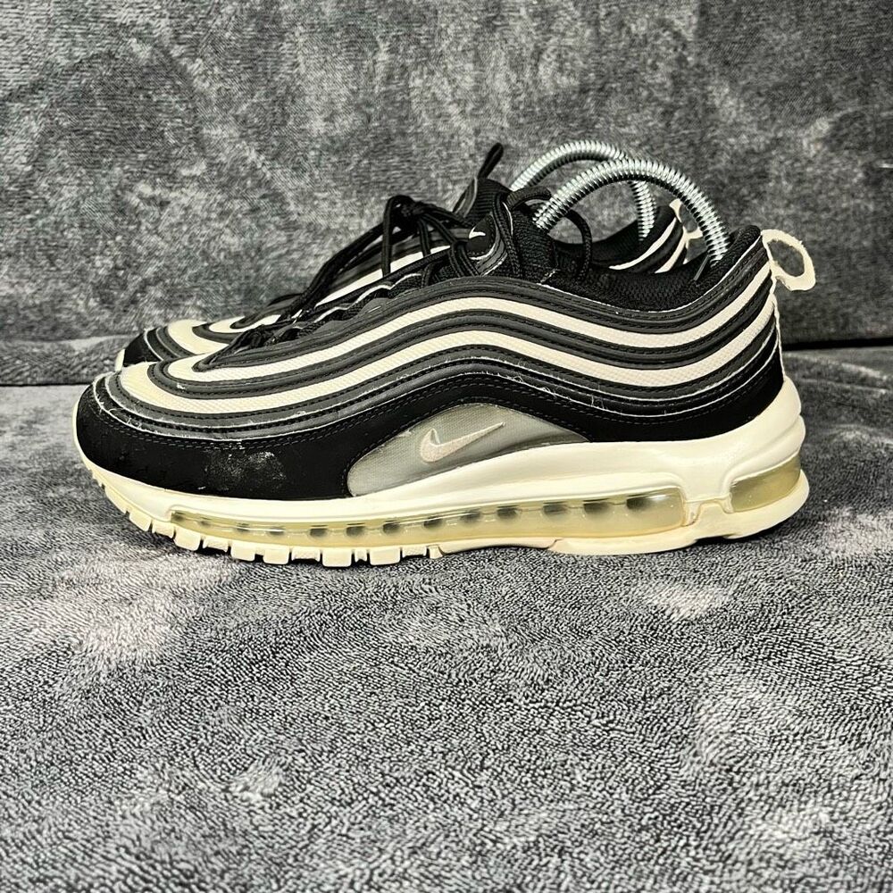 Nike Women’s Air Max 97 Black Platinum Black Platinum  Sneakers Size 9